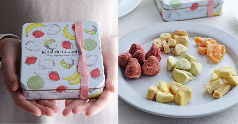 メレ ド ショコラ メリメロ 缶入り しみこみフルーツチョコレート アンジェ Web Shop 本店