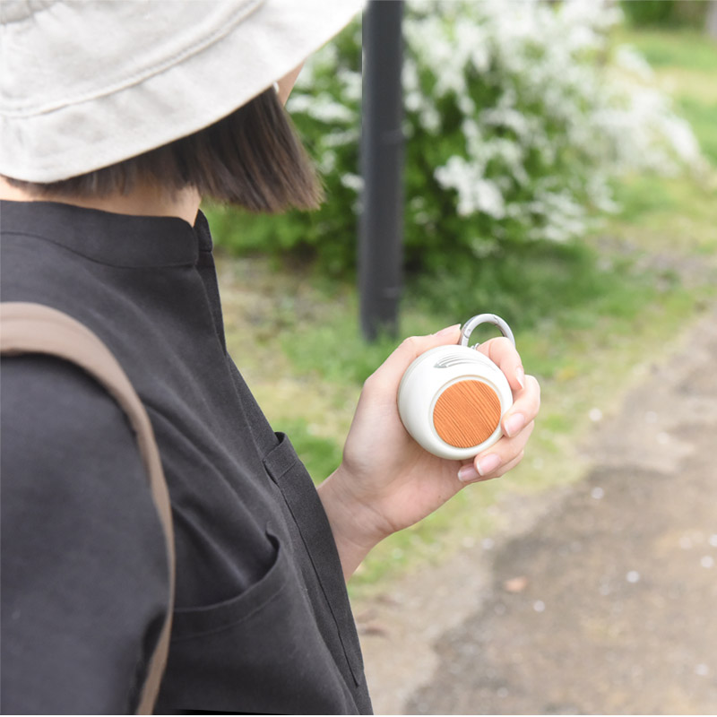 ポケットファン カラビナ付き 小型扇風機 携帯扇風機