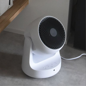 扇風機 サーキュレーター 衣類乾燥機能付 HEAT＆COOL HC-T2209 WH