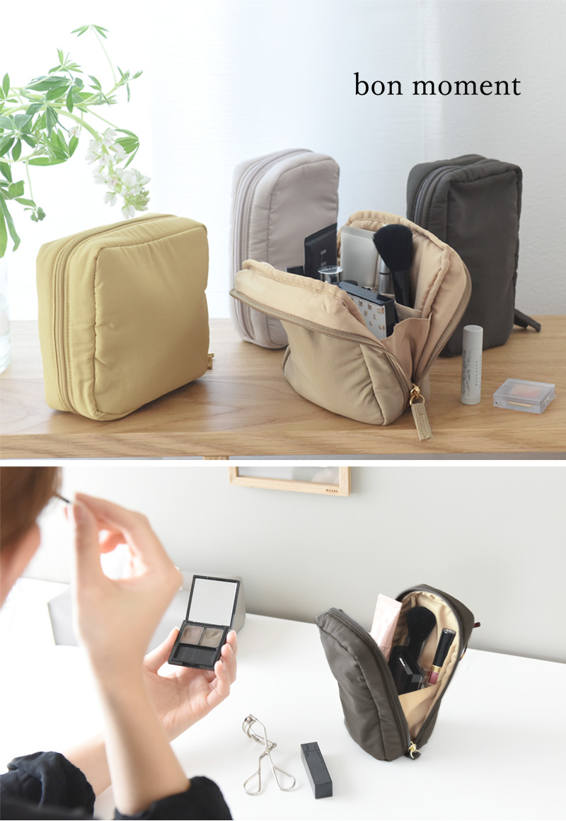 bon moment 整理ができる化粧ポーチ／ボンモマン ｜ アンジェ web shop（本店）