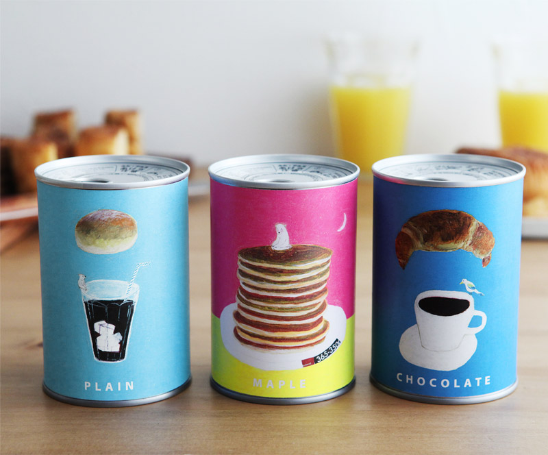 CANNED BREAD 長期保存できるデニッシュ缶