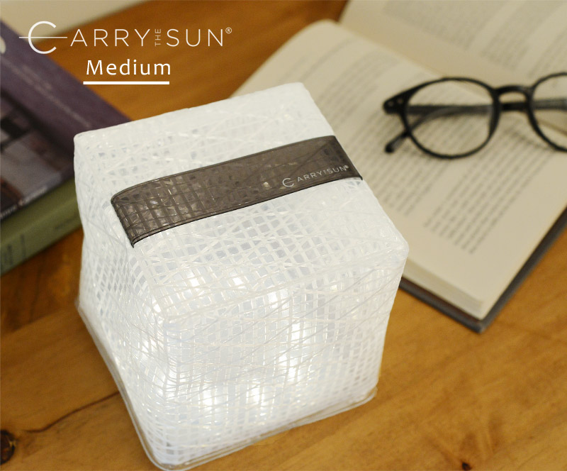 CARRY THE SUN ソーラー充電式エコライト Medium