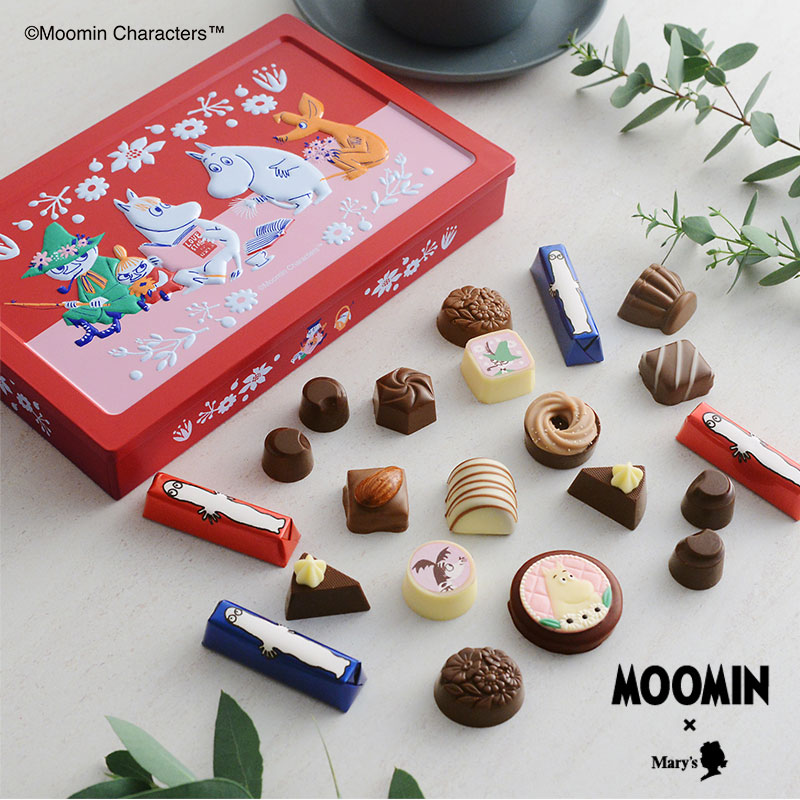 ムーミン　アソーテッドチョコレート（ギフト）／MOOMIN×Mary's