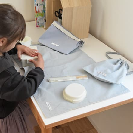 ランチョンマット 40×60cm 2枚セット 通園 通学 女の子 男の子 小学生 幼稚園／kukka ja puu クッカヤプー