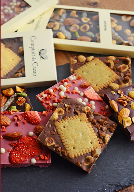 コントワール・デュ・カカオ グルメバー 100g チョコレート／Comptoir du Cacao