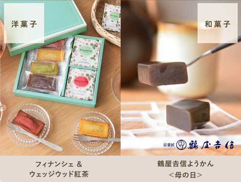 洋菓子、和菓子イメージ