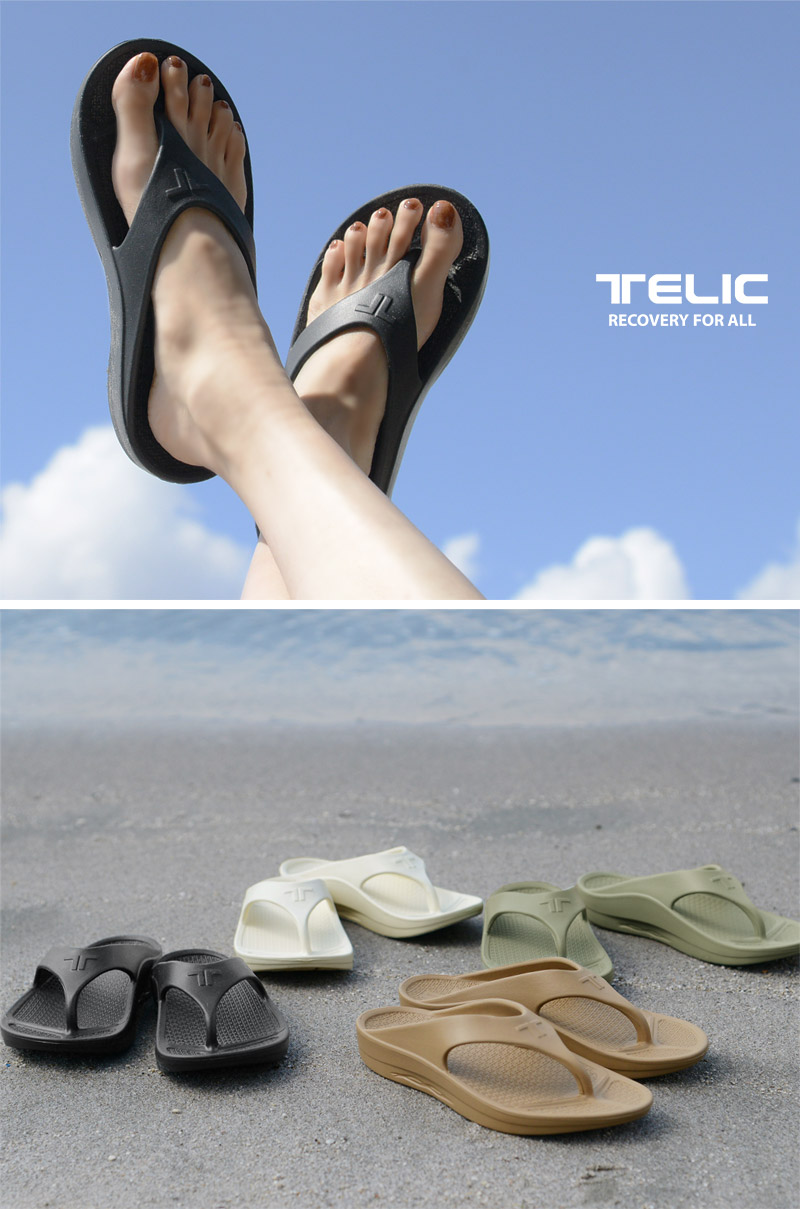 【正規品】リカバリーサンダル FLIP FLOP トングサンダル 23～26cm【23SSモデル】／TELIC テリック