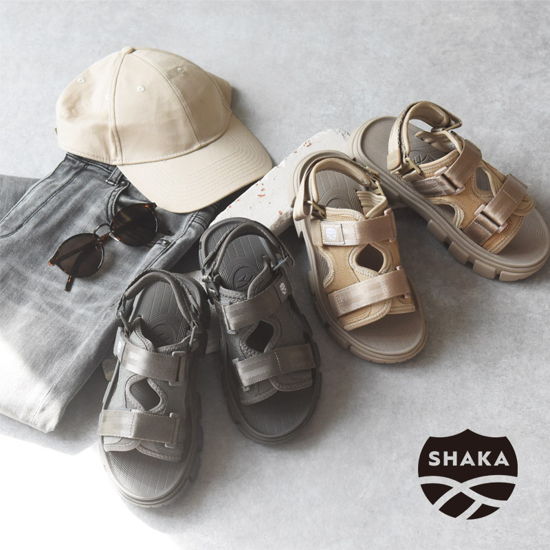 【23SSモデル】SHAKA バタフライデザイン 2WAYサンダル スポーツサンダル CHILL OUT SF SK-185/シャカ【送料無料】