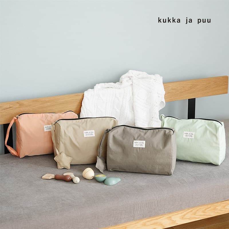 kukka ja puu 星のカシャカシャ付き おむつポーチ/クッカヤプー