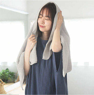 bon moment 【60×120cm】 ふんわり感が持続する バスタオル