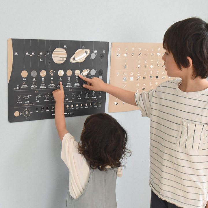 FORNE 知育ポスター B3 kukka ia puu 限定柄 惑星