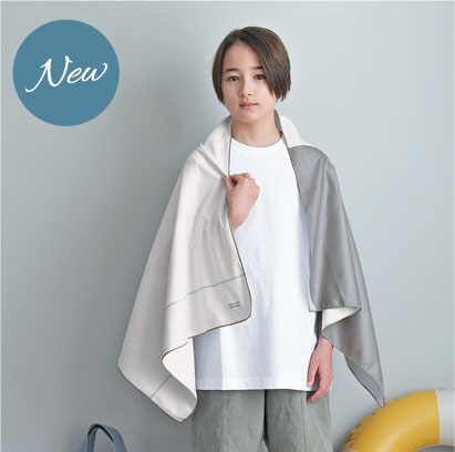 kukka ja puu かさばらない セームタオル バスタオル 60×120cm