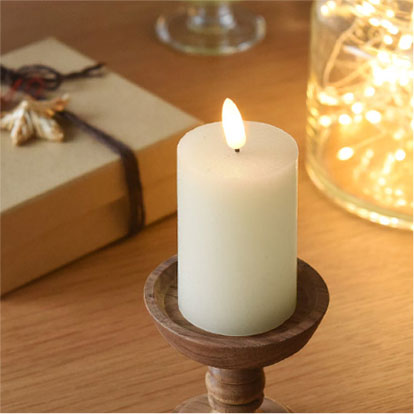 クリスマス LEDライト キャンドル シリンダー