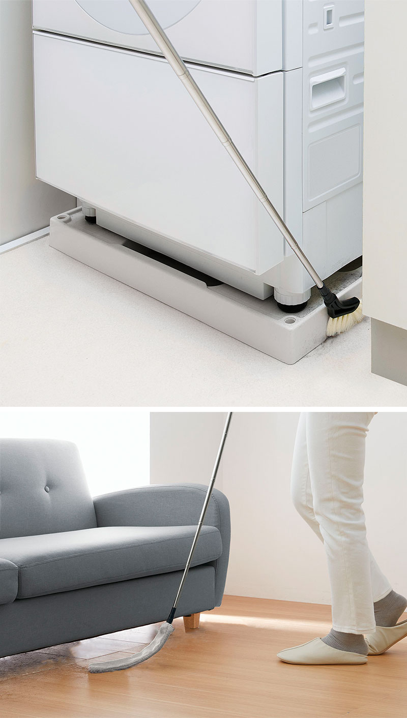 しっかり伸びて ホコリがごっそり取れる すき間職人