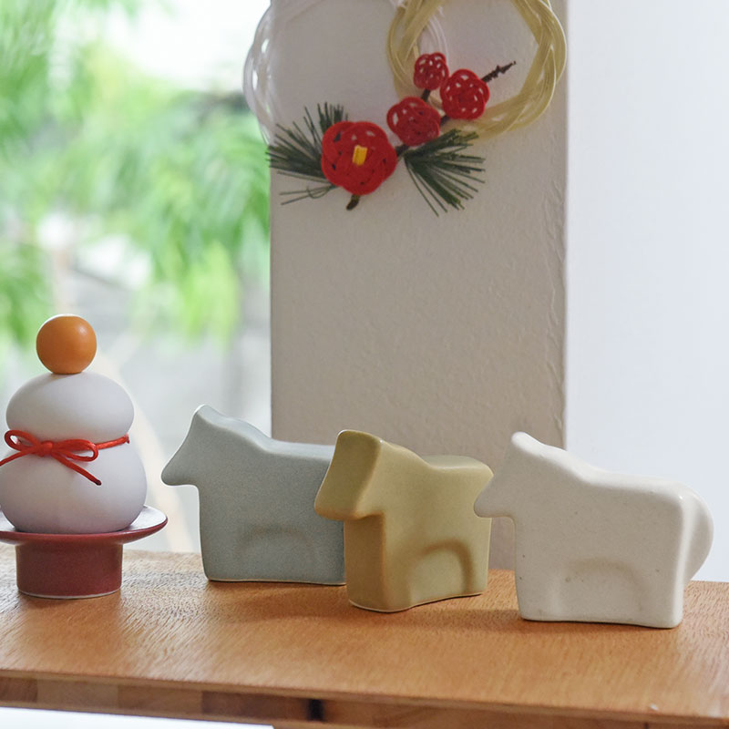 かもしか道具店 干支を飾り（馬）