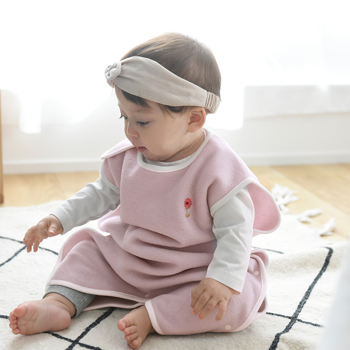 kukka ja puu 寝相が悪くても安心！ フリーススリーパー 横開きタイプ 日本製／クッカヤプー【送料無料】