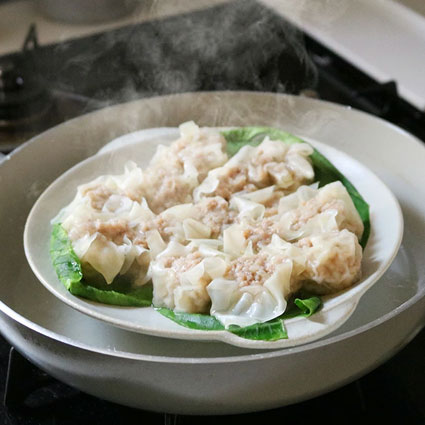 bon moment 毎日使いたくなる陶器の蒸し皿