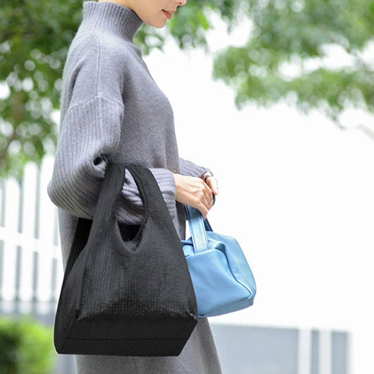 bon moment 中身がずれにくいエコバッグ コンビニバッグ