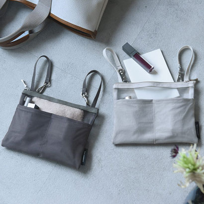 bon moment 軽量メッシュ 吊り下げバッグインバッグ