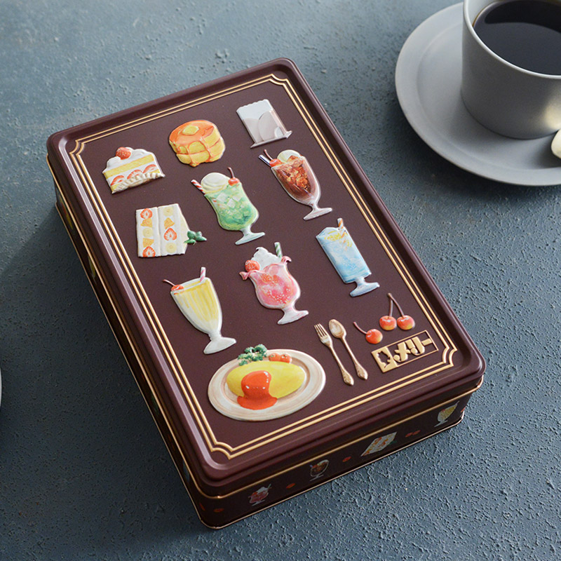 【おまとめ】メリーチョコレート　はじけるキャンディチョコレート　喫茶メニュー缶 メリーチョコレート はじけるキャンディチョコレート。］喫茶メニュー