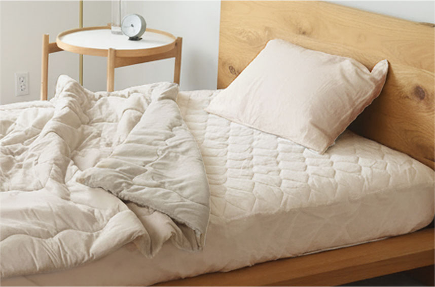 ドライコットン ボックスシーツ型敷きパッド