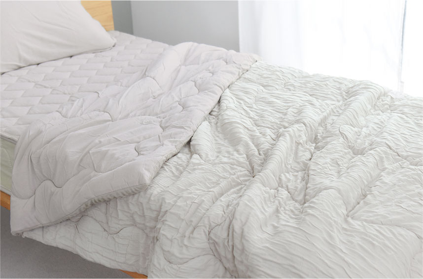 ドライコットン リバーシブル 肌掛けケット