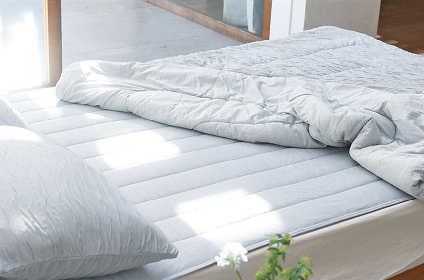 呼吸する敷きパッド