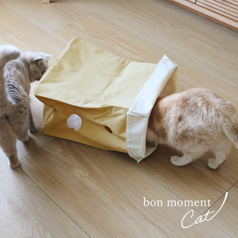 bon moment cat トンネル おもちゃ／ボンモマンキャット ｜ アンジェ