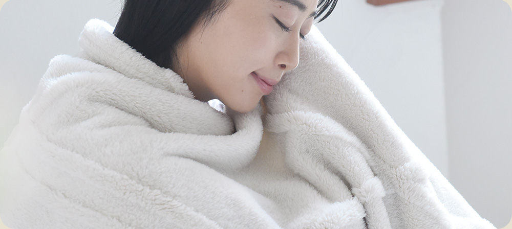 「伝説の毛布」が進化！ふわふわシフォンファー