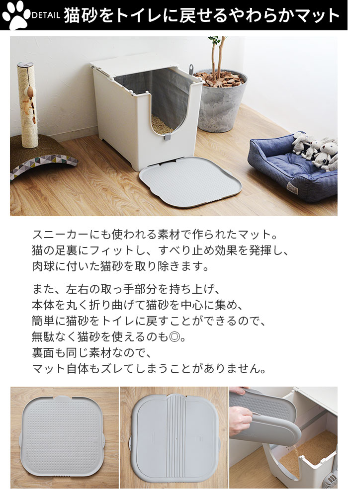 Modkat キャッチリターマット 猫用トイレマット モデキャット アンジェ Web Shop 本店