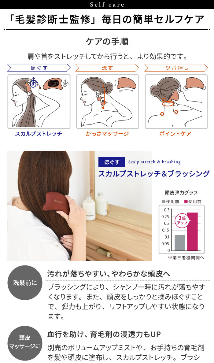 美髪と小顔に導く S Heart S スカルプかっさブラシ アンジェ Web Shop 本店 美髪と小顔に導く S Heart S スカルプかっさブラシ アンジェ Web Shop 本店