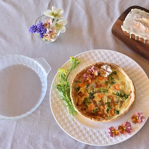 焦げ付かないオーブン皿 タルトM／CeraBake セラベイク