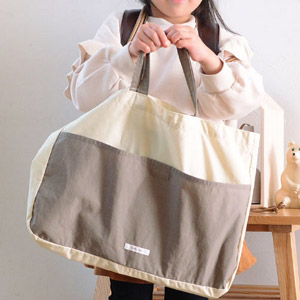 kukka ja puu ポケッタブルになるレッスンバッグ／クッカヤプー