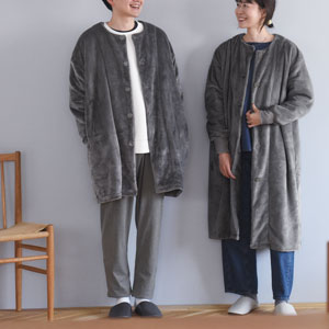 bon moment 軽くてあったかい 着る毛布 ルームウェア マイクロファイバー／ボンモマン