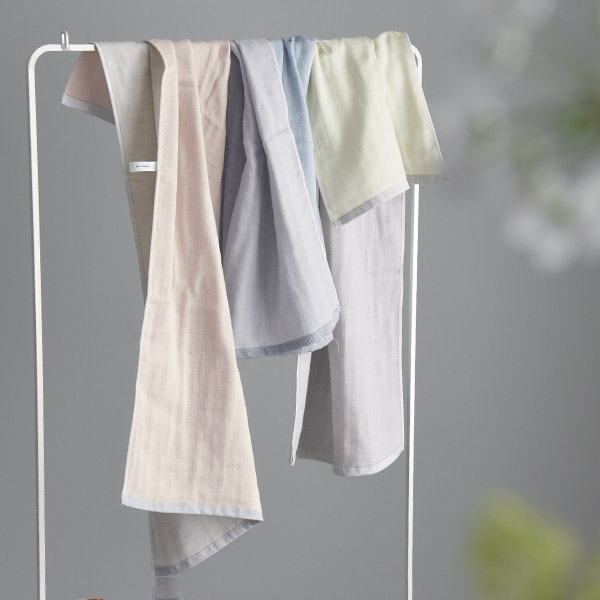 bon moment 【47×100cm】 かさばらない大人のミニバスタオル／ボンモマン 日本製