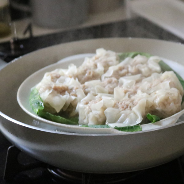 bon moment 毎日使いたくなる そのまま食卓へ運べる 陶器の蒸し皿 美濃焼／ボンモマン