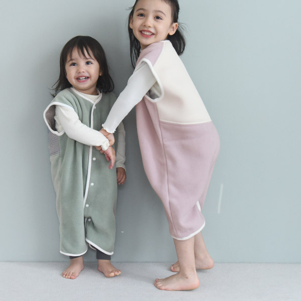 kukka ja puu 寝相が悪くても安心！ フリーススリーパー／クッカヤプー ［日本製］［選べる3サイズ］【送料無料】