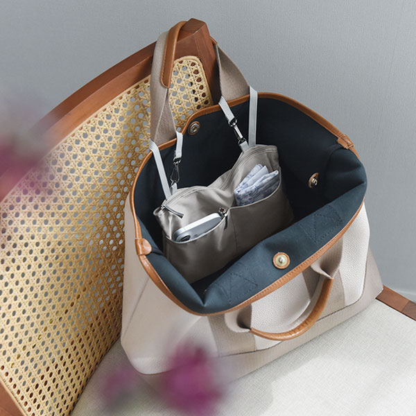 bon moment 軽量メッシュ 吊り下げバッグインバッグ／ボンモマン【予約商品】