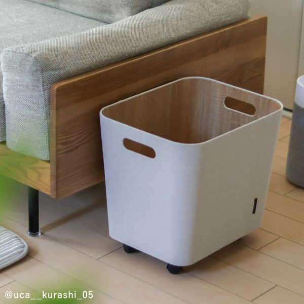 bon moment 荷物の一時置きに キャスター付き収納 ワイドタイプ／ボンモマン【予約商品】