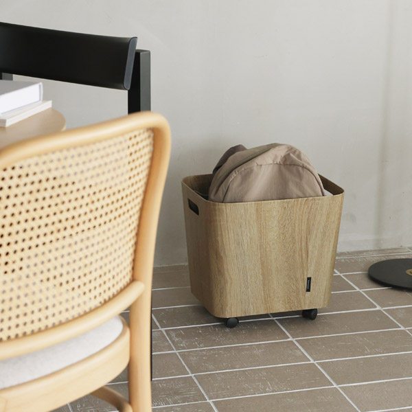 bon moment 荷物の一時置きに キャスター付き収納 ワイドタイプ／ボンモマン【予約商品】