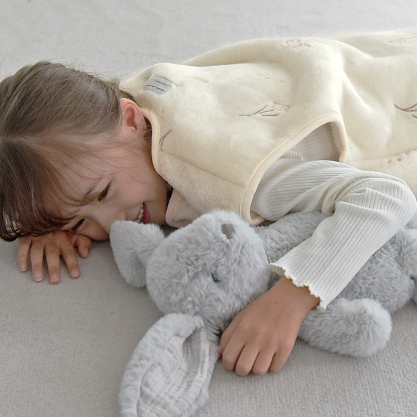 kukka ja puu 寝相が悪くても安心！ フランネルスリーパー 総柄刺繍 ボア／クッカヤプー【送料無料】