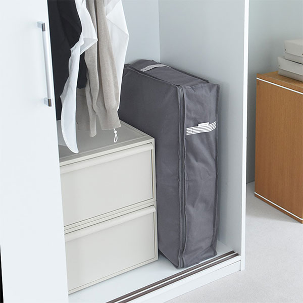 bon moment 圧縮＆立てられる 布団収納袋／敷き布団収納袋 布団収納ケース 圧縮ケース【消臭・炭シート入り】【送料無料】