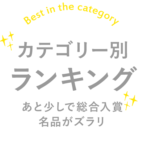 カテゴリー別ランキング