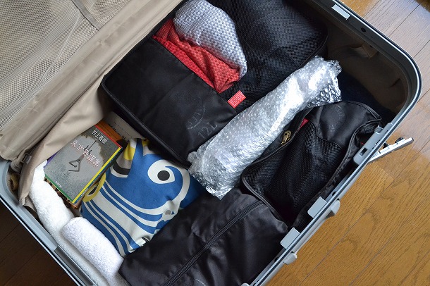年末年始の帰省や旅行に　「スーツケース整理術」