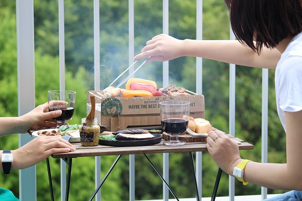 【日本初上陸！】デンマーク生まれの「クラフトグリル」でできる、私たちのお手軽BBQ！