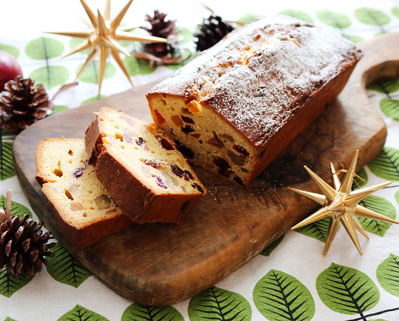 クリスマスに作ろう！シュトーレン風パウンドケーキ