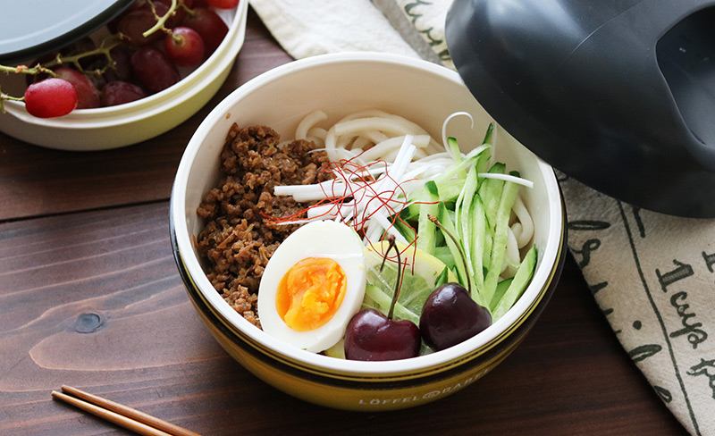 【第2回】冷たい麺弁当～子どももOK！辛くない「ジャージャー麺弁当」