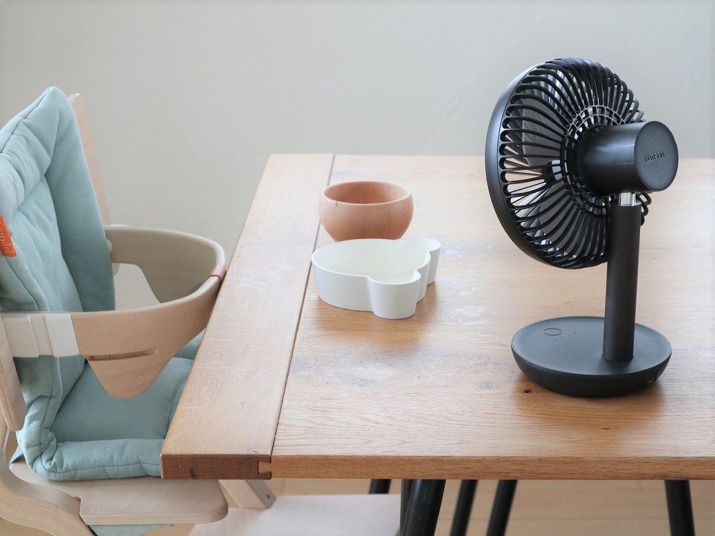 小回りの効く扇風機「ルーメナー」で、お家で過ごす夏も快適に。