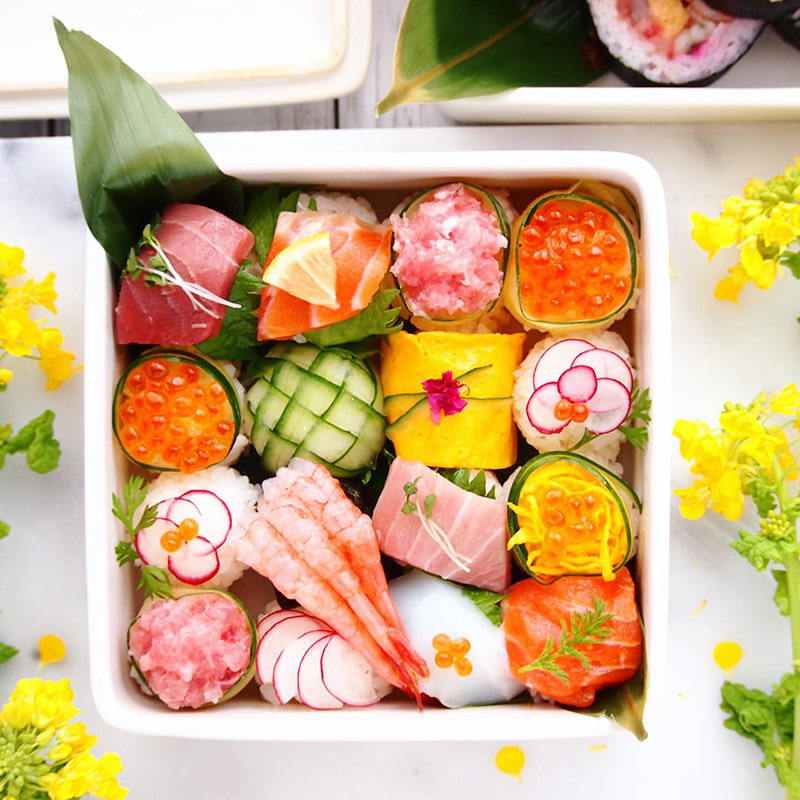 ひな祭り 卒業卒園のお祝いに モザイク寿司 手まり寿司 で簡単 華やかにおもてなし アンジェ日々のコラム