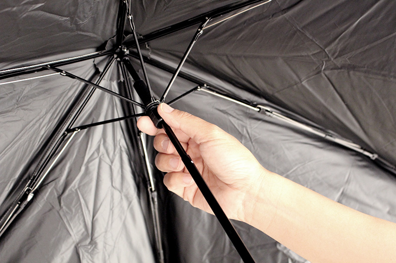 梅雨空でもココロ晴れやか。UV対策も万全な「bon moment（ボンモマン）折りたたみ傘」
